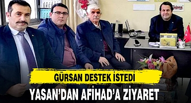 YASAN’DAN AFİHAD’A ZİYARET