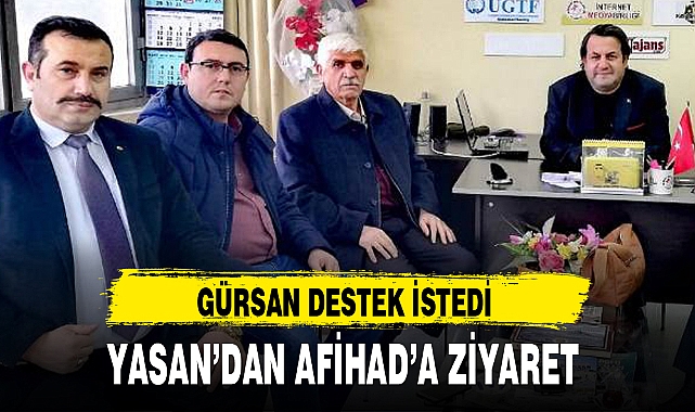 YASAN’DAN AFİHAD’A ZİYARET