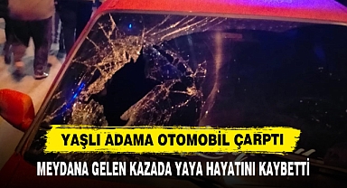 Yaşlı Adama Otomobil Çarptı