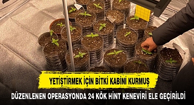 YETİŞTİRMEK İÇİN BİTKİ KABİNİ KURMUŞ