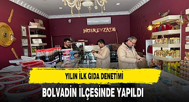 Yılın İlk Gıda Denetimi Bolvadin İlçesinde Gerçekleştirildi