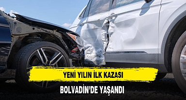 Yılın İlk Kazası Bolvadin'de Yaşandı