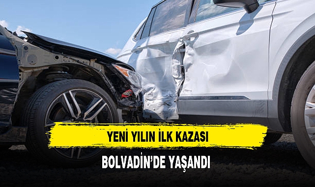 Yılın İlk Kazası Bolvadin'de Yaşandı