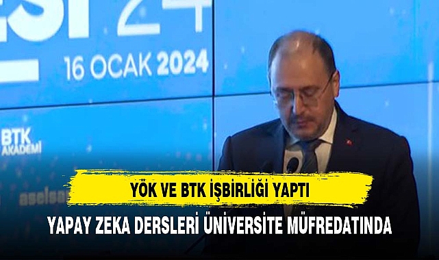 YÖK ve BTK işbirliği yaptı: 'Yapay zeka' dersleri üniversite müfredatına eklenecek