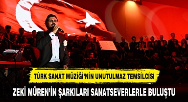 ZEKİ MÜREN'İN ŞARKILARI SANATSEVERLERLE BULUŞTU