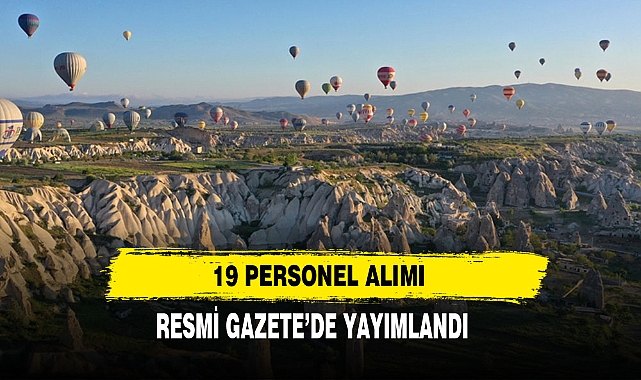 19 Personel Alımı