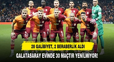 28 Galibiyet, 2 Beraberlik Aldı