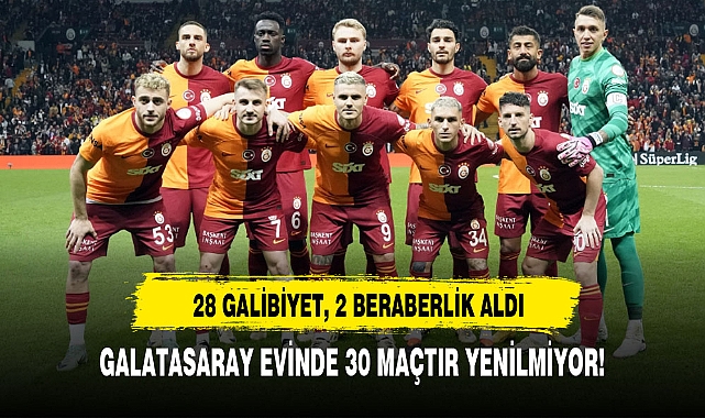 28 Galibiyet, 2 Beraberlik Aldı