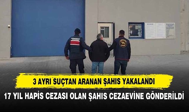 3 Ayrı Suçtan Aranan Şahıs Yakalandı
