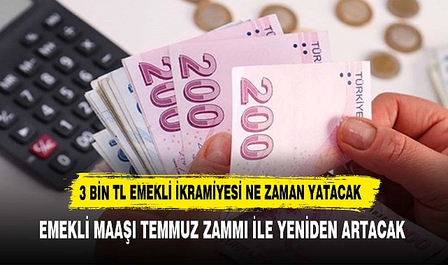 3 bin lira emekli ikramiyesi ne zaman yatacak?