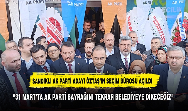“31 MART’TA AK PARTİ BAYRAĞINI TEKRAR BELEDİYEYE DİKECEĞİZ”