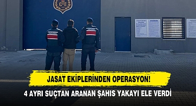 4 Ayrı Suçtan Aranan Şahıs Yakayı Ele Verdi