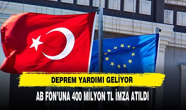400 MİLYON TL DEPREM YARDIMI GELİYOR