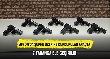 7 TABANCA ELE GEÇİRİLDİ