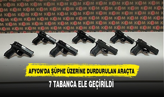7 TABANCA ELE GEÇİRİLDİ