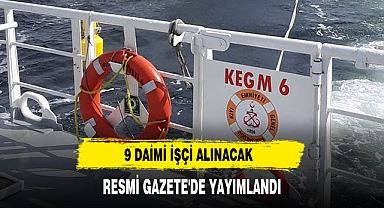 9 Daimi İşçi Alınacak
