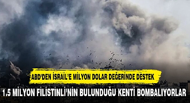 ABD'den İsrail'e on milyonlarca dolar değerinde bomba ve mühimmat desteği planı