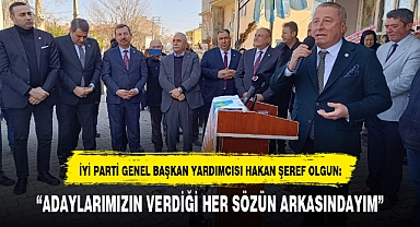 "ADAYLARIMIZIN VERDİĞİ HER SÖZÜN ARKASINDAYIM"