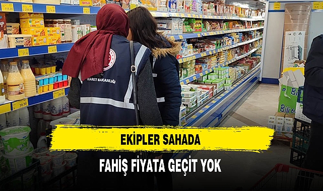 Afyon'da Fahiş Fiyata Geçit Yok Ekipler Sahada