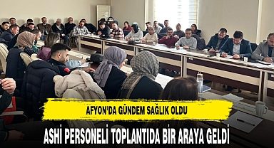 Afyon'da Gündem Sağlık Oldu