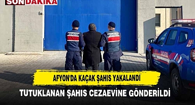 Afyon'da Kaçak Şahıs Yakalandı