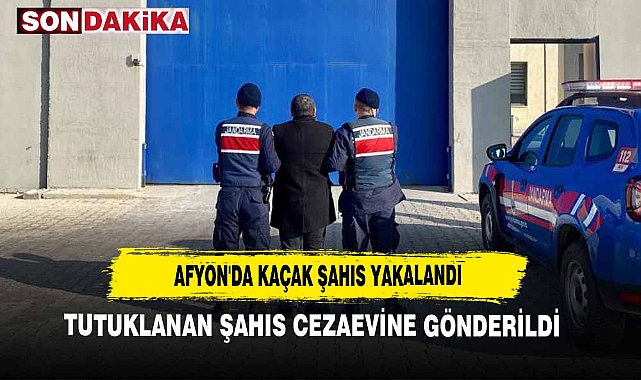 Afyon'da Kaçak Şahıs Yakalandı