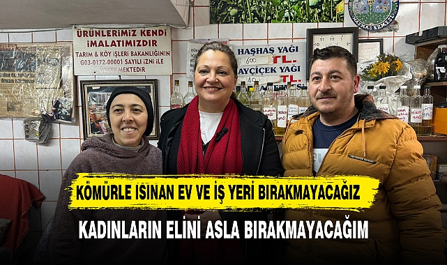 "AFYON'DA KÖMÜRLE ISINAN EV VE İŞ YERİ BIRAKMAYACAĞIZ"