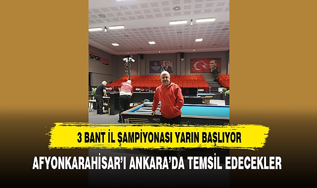 Afyon'da Turnuvalar Yarın Başlıyor