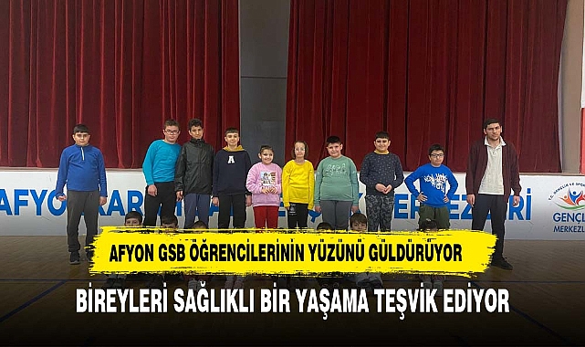 AFYON GSB'DEN MUTLU ÇARŞAMBA PROJESİ