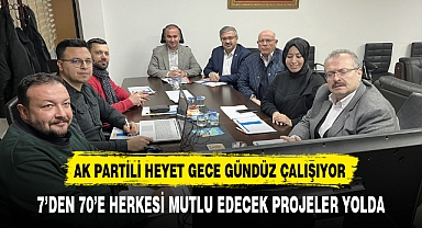 Afyon İçin Gece Gündüz Çalışıyorlar