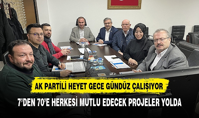 Afyon İçin Gece Gündüz Çalışıyorlar