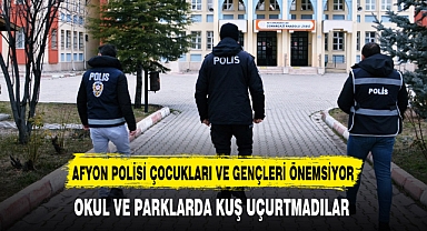 Afyon Polisi Çocuk ve Gençleri Önemsiyor