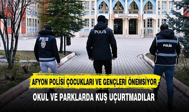 Afyon Polisi Çocuk ve Gençleri Önemsiyor