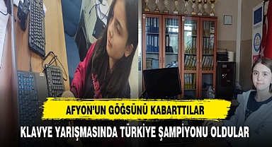 Afyon'un Göğsünü Kabarttılar Türkiye Şampiyonu Oldular