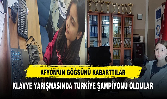 Afyon'un Göğsünü Kabarttılar Türkiye Şampiyonu Oldular