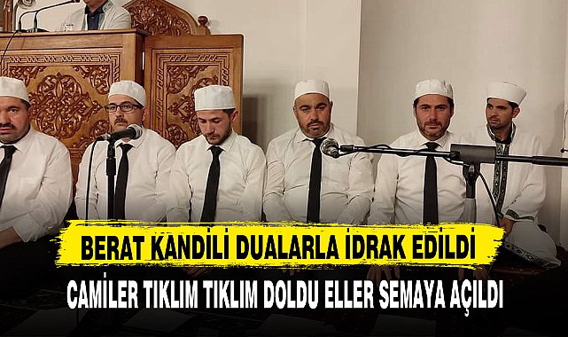 Afyonkarahisar’da Berat Kandili dualarla idrak edildi
