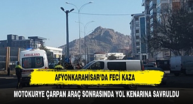 Afyonkarahisar'da feci kaza