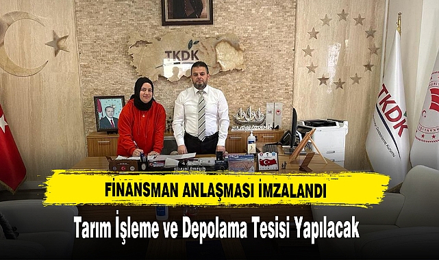 Afyonkarahisar'da Tarım İşleme ve Depolama Tesisi İçin Finansman Anlaşması İmzalandı