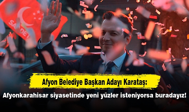 AFYONKARAHİSAR SİYASETİNDE YENİ YÜZLER İSTENİYORSA BURADAYIZ!