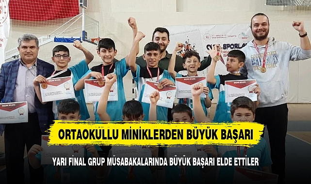 AFYONKARAHİSAR SÜLÜN BALI MUBAHAT AÇIKGÖZOĞLU ORTAOKULU OKUL SPORLARI'NDA BÜYÜK BAŞARI ELDE ETTİ
