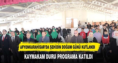 Afyonkrahisarlılar şehidini unutmadı