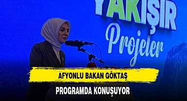 Afyonlu Bakan Göktaş Programda Konuşuyor