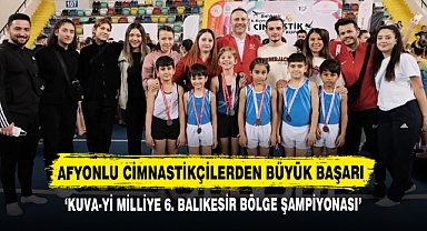 Afyonlu Cimnastikçilerden Büyük Başarı