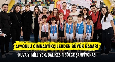 Afyonlu Cimnastikçilerden Büyük Başarı