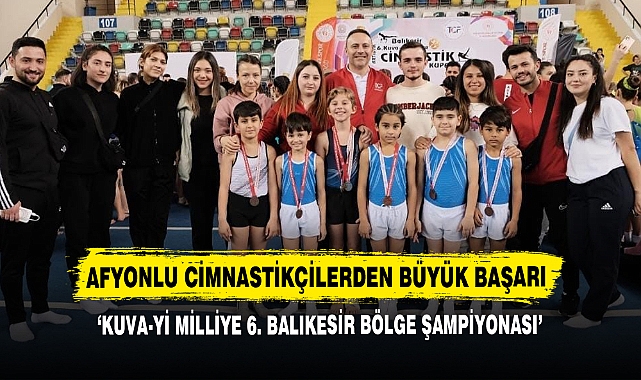 Afyonlu Cimnastikçilerden Büyük Başarı