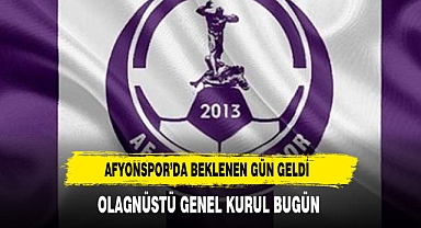 AFYONSPOR'DA BÜYÜK GÜN