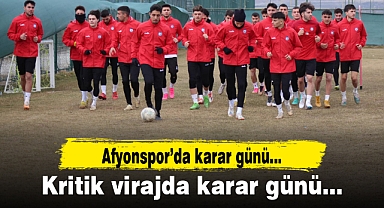Afyonspor'da kritik virajda karar günü