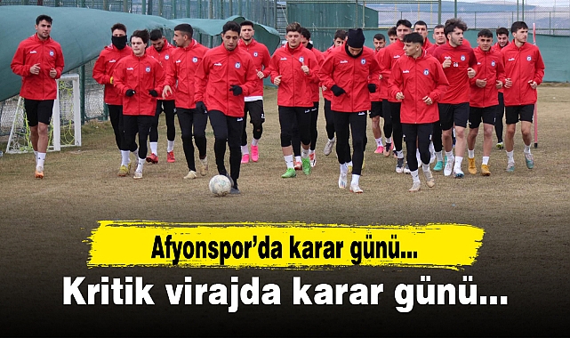 Afyonspor'da kritik virajda karar günü