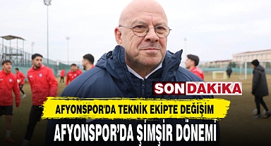 AFYONSPOR'DA ŞİMŞİR DÖNEMİ