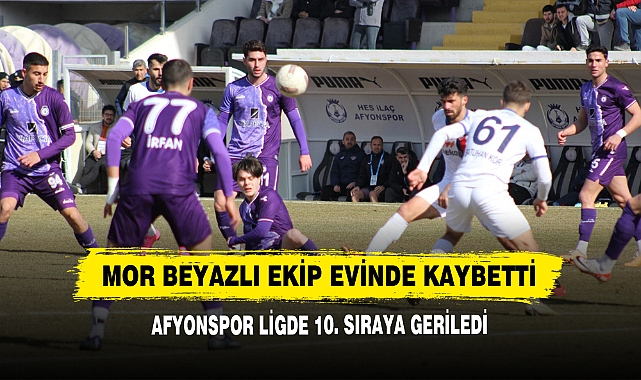 Afyonspor Ligde 10. Sıraya Geriledi